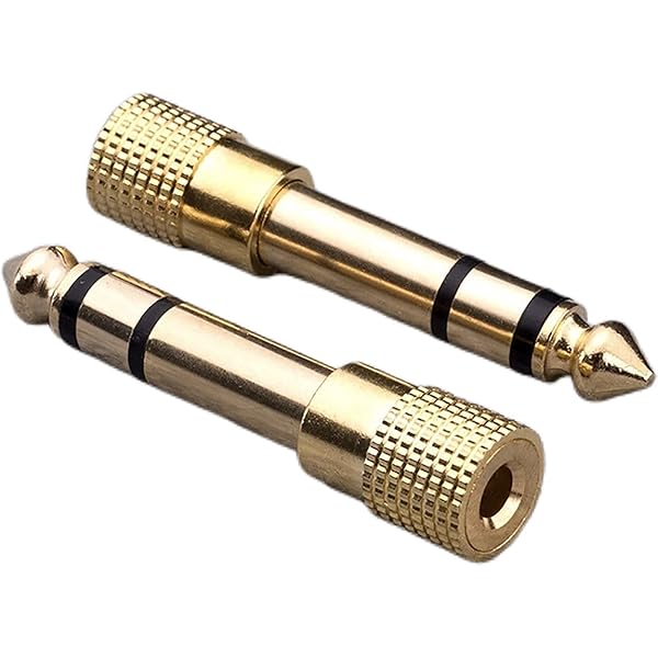 3.5mm to 6.35mm Ѵץ饰 ƥ쥪ߥ˥ץ饰 6.35mmʥ-3.5mmʥ Ѵ ץ ƥ쥪ɸץ饰...