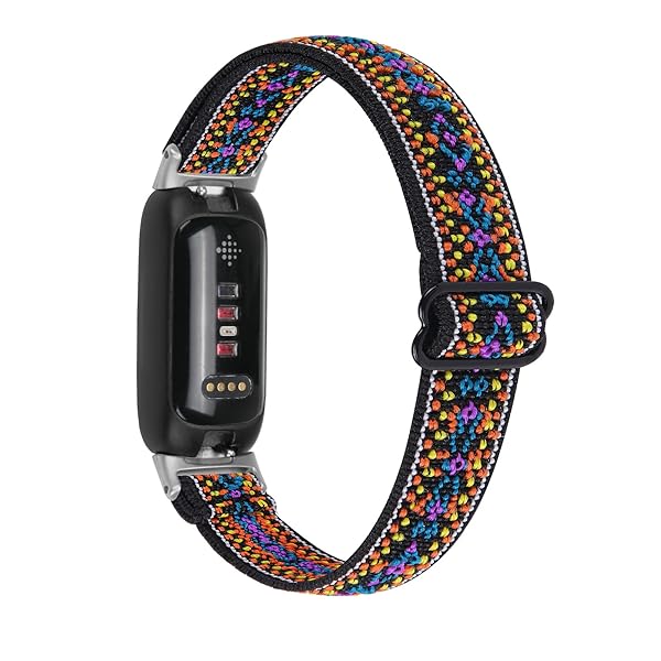 対応 Fitbit inspire 3 交換スパンバンド 交換ベルト 男女共用 調節便利 多色選択 弾力性 花柄バンド ..