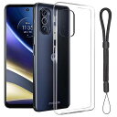【2023年の新】For Moto G52J / II 5G 用 ケース 強化されたコーナー 軽量 TPU アジャスタブル・ランヤード付耐衝撃 落下防止 耐摩耗性 防水性 指紋防止 より良い滑り止め すり傷防止 ストラップホール Moto G52J