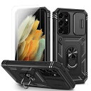 Galaxy S21 Ultra 5G ケース用, ギャラクシーS21ウルトラ ケース GalaxyS21Ultra スマホケース + Samsung S21U...