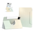 360度回転 iPad 第10世代 10.9インチ /iPad 第11世代 11インチ ケース ペン収納 縦置き iPad 11(2025)/iPad 10 (2022)ケース カバー 取り外し 分離式カバー 磁気 透明 クリア カバー マグネット