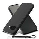 For Google Pixel 9a ケース 高耐久性 耐衝撃 柔らかいTPU素材 マット質感 アジャスタブル・ランヤード付軽量 防水性 より良い滑り止め すり傷防止 ストラップホール Google Pixel 9a 用 保護カバー(ブラック)
