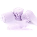 シフォンリボン 3巻 幅4cm×4.5M/巻 手芸 服飾 結婚式 ブライダルブーケ ギフトラッピング リボン #430-ラン
