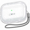 Airpods Pro 第2世代 ケース 透明TPU保護カバー 分離式 LED可視 全面保護 落下防止 キズ防止 耐衝撃 防塵 Airpods Pro 2(2022)用 (Airpods Pro 第2世代, ブリンブリン)