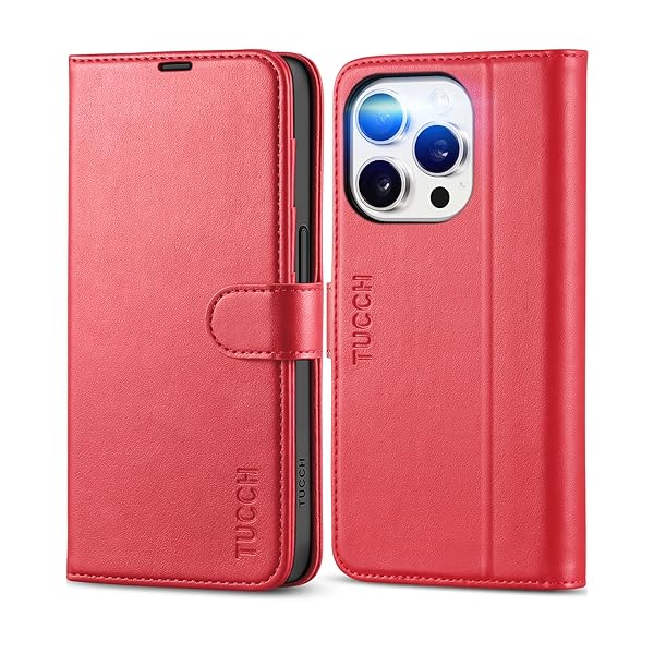 iPhone 15 Pro 対応 ケース 手帳型 iPhone 15 プロ ケース 手帳型 高級PU合皮 衝撃吸収 [RFIDブロッキング] カード収納 スタンド機能 便利なマグネット式 アイフォン15 Pro カバー (2023年発売 アイフォン1