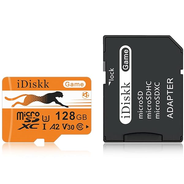 マイクロsdカード ゲーム機専用【Nintendo Switch 動作確認済】128GB Game ゲーミング microSDカード Switch 高転送速度 読み込み170MB/s 書き込み100MB/s Full HD & 4K UHD撮影 UH
