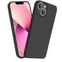 iphone14 ケース シリコ 耐衝撃 いphone14 スマホケース ストラップホール付き 人気 可愛い カバー (ブラック)