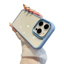 iPhone 16 Plus ケース クリア 透明 アイフォン iPhone16 Plus ケース カバー 2色 配色 薄型 可愛い レディース 背面ケース ハ...