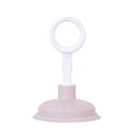 SZB ラバーカップ パイプクリーナー 排水溝 排水口 シンク 詰まり取り 強力 お風呂 キッチン 流し台 疏通ツール 清掃用品 3色展開 (ピンク, 2個セット)