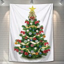 東宝 タペストリー メリークリスマス クリスマス クリスマスツリー 冬 白 プレゼント 祭り 芸術的 漫画 おしゃれ(横幅100cm×縦幅150cm)布ポスター インテリア ポスター 落ち着く プレゼント サプライズ クラシック 背景 気分