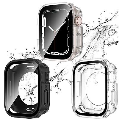 y2ZbgzApple Watch p hP[X 41mm AbvEHb` Jo[ pGbWfUC 2 in 1 Sʕی AbvEHb` Series 9/8/7 Jo[ KXtB ̌^ d\ PCۑf ̌^Jo[w