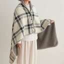 ひざ掛け 4way ブランケット 大判 着る毛布 ボタン付き あったか フランネル 吸湿発熱 防寒対策 静電気防止 洗える ハーフケット 肩掛け 膝掛け 腰巻きスカート 軽量 アウトドア オールシーズン(ホワイト,100X140cm)