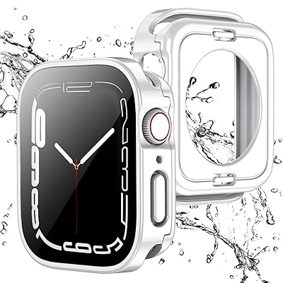 y2 in 1 SʕیzApple Watch p hP[X 40mm AbvEHb` Jo[ pGbWfUC ی AbvEHb` Series SE/6/5/4 Jo[ KXtB ̌^ d\ PCۑf ̌^Jo[w