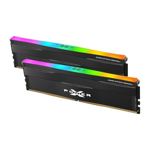 シリコンパワー DDR5 64GB (2x32GB) Zenith RGB 6000MHz (PC5-48000) 288-pin CL30 1.35V UDIMM デスクトップPC用メモリ DRAM SP064GXLWU60AFDF Black シリコンパワー DDR5 64GB (2x32GB) Zenith RGB 6000MHz (PC5-48000) 288-pin CL30 1.35V UDIMM デスクトップPC用メモリ DRAM SP064GXLWU60AFDF Black