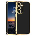 Galaxy A55 5G ケース ギャラクシーA55 5G ケース 米軍MIL規格 全面保護 耐衝撃 レンズ保護 滑り止め 指紋防止 黄変防止 軽量 柔軟 TPUバンパー マッ感 ストラップホール付き Galaxy A55 用カバー ブラック