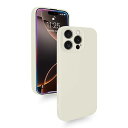 iPhone 16 Pro ケース シリコン 耐衝撃 カバー 軽量 薄型 柔軟 アイフォン16Pro スマホケース レンズ保護 ワイヤレス充電 マット質感 指紋防止 擦り傷防止 落下防止 滑り止め ストラップホール付き (ホワイト)