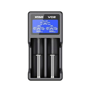 XTAR VC2 ོŴ ӽŴ 3.6V/3.7V। 1040026650 Хåƥ꡼ǽ Li-ion Ųǽ Ű̡ήɽǽ Ӽ̿Ū˸夵ꤷ