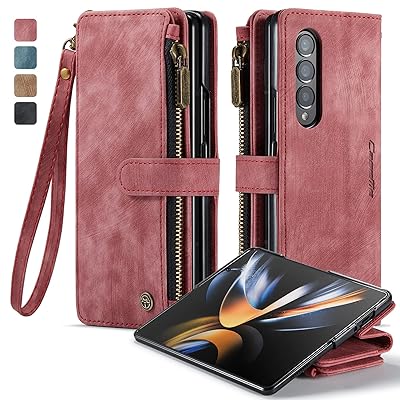 SeGinn Samsung Galaxy Z Fold 4 Ή P[X 蒠^ Jo[ PUU[P[X zfUC X^h@\t CobNt J[h[ RC[ eʍz^ [|Pbg Ռh~ C菝h~ XN[/J