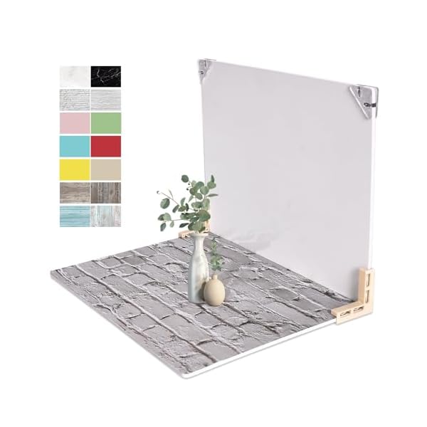 撮影背景シート 40x30cm 背景紙 黒白両面2枚 7枚14色 40x29.5cm 両面タイプ2色 テクスチャパターン4枚..