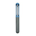 縦型ピーラー I型皮剥き器 皮むき器 薄くむける 調理器具 野菜 果物 調理用 軽い 軽量 キッチンツール 食洗機対応 おしゃれリンゴ じゃがいも 皮むき器 (ブルー)
