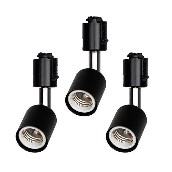 ダクトレール用 E26 電球 ソケット－ ライティングレール用 スポットライト LED対応 ライトレール 照明..