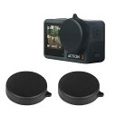 Twaxl レンズ保護キャップ D JI OSMO Action5 Pro/4 3用シリコンレンズキャップ (3個)