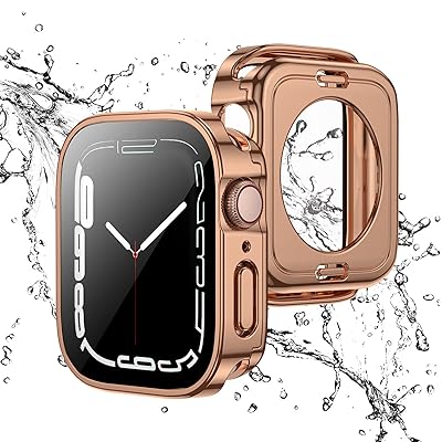 y2 in 1 SʕیzApple Watch p hP[X 40mm AbvEHb` Jo[ pGbWfUC ی AbvEHb` Series SE/6/5/4 Jo[ KXtB ̌^ d\ PCۑf ̌^Jo[w