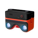 Qoocam EGO 3Dカメラ 4K 60FPS 180度立体視 3Dビューア付き VRデジタル 小型ビデオカメラ 手ブレ補正 旅行 ペット Vlog撮影(黒)
