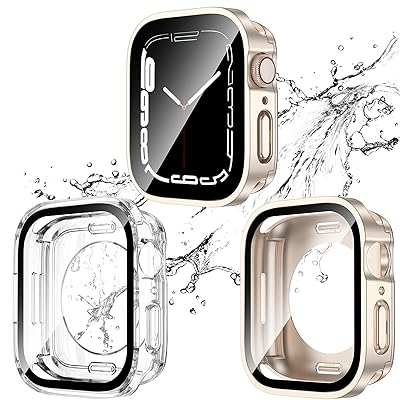 y2ZbgzApple Watch p hP[X 40mm AbvEHb` Jo[ pGbWfUC 2 in 1 Sʕی AbvEHb` Series SE/6/5/4 Jo[ KXtB ̌^ d\ PCۑf ̌^Jo