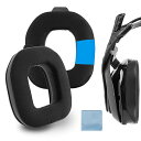 イヤーパッド Sport 互換性 パッド アストロテック Astro A40TR ヘッドホンに対応 パッド イヤー/イヤーカップ (冷却ジェル/黒)