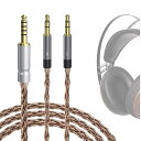 Apollo シングルクリスタル銅アップグレードオーディオケーブル、Meze Audio 99 Classicsシリーズ対応、4.4mm からデュアル 3.5m...
