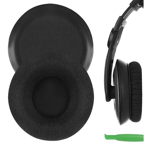 イヤーパッド Comfort 互換性 パッドゼンハイザー Sennheiser HD215 HD225 ヘッドホンに対応 イヤパッド/イヤークッション/イヤーカップ (ベロア/ブラック) イヤーパッド Comfort 互換性 パッドゼンハイザー Sennheiser HD215 HD225 ヘッドホンに対応 イヤパッド/イヤークッション/イヤーカップ (ベロア/ブラック)
