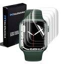 for Apple Watch 9/8/7用 液晶保護フィルム アップルウォッチ Series 9/8/7 用画面保護フィルム 41mm 24時間自動修復技術 TPUフィルム 画面保護シート 液晶シール 液晶保護 ソフト 衝撃吸収 取付簡単 気泡なし