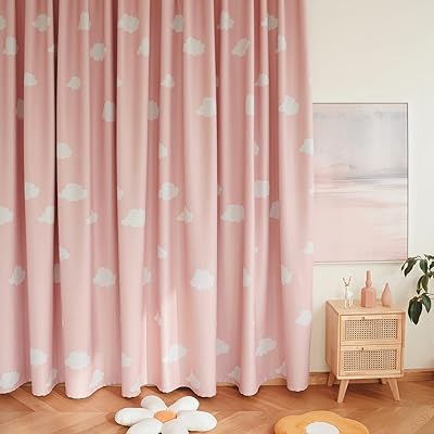 子供部屋 遮光カーテン かわいい 白い雲のカーテンパネル 高密度な生地 三層織り 目隠し 断熱カーテン 女の子 子ども部屋 幼稚園にピッタリ2枚セット 幅150cm丈200cm 子供部屋 遮光カーテン かわいい 白い雲のカーテンパネル 高密度な生地 三層織り 目隠し 断熱カーテン 女の子 子ども部屋 幼稚園にピッタリ2枚セット 幅150cm丈200cm