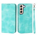 Galaxy S22 ケース ギャラクシーs22 ケース SC51C ケース 手帳型 スマホケース SCG13 au ストラップ docomo カバー 耐衝撃 ドコモ サムスン samsung カード収納 SoftBank レザー スエードの質感-ミ