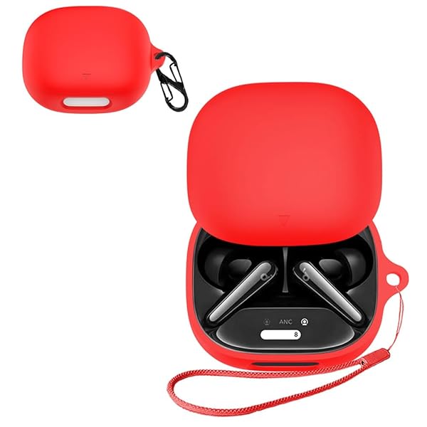 For Anker Soundcore Liberty 4 Pro 用 ケース カバーAnker Soundcore Liberty 4 Pro シリコン ケース ..