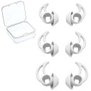 Bose QuietComfort Earbuds/Bose Sport Earbuds 用 イヤーチップ イヤーピース 柔らかい シリコン製 イヤーフック ウ...