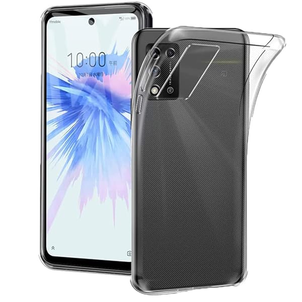 Libero 5G II ケース 透明 クリア TPU シリコン スリム 薄型 スマホケース 落下防止 用 耐TPU ケース T..