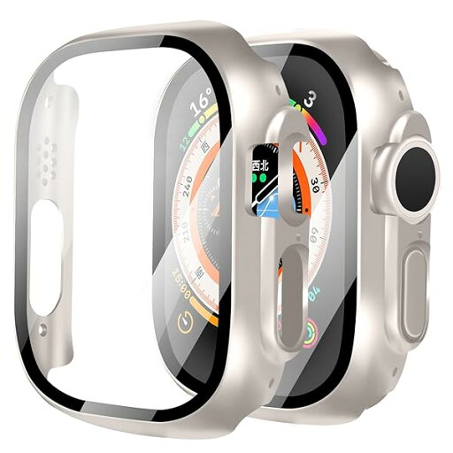 【2024改良ケース】 対応 アップルウォッチ カバー Ultra 2/1 アップルウォッチ ケース PC素材 Apple Watch ケース ガラスフィルム 一体型 日本旭硝子材 二重構造 Apple Watch カバー 全面保護 強化ガラス キズ 【2024改良ケース】 対応 アップルウォッチ カバー Ultra 2/1 アップルウォッチ ケース PC素材 Apple Watch ケース ガラスフィルム 一体型 日本旭硝子材 二重構造 Apple Watch カバー 全面保護 強化ガラス キズ