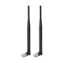400MHz-960MHz ラバーダック 430MHz / 800MHz / 900MHzアンテナ BNCプラグコネクタ 無指向性 B型ワイヤレスマイクに対応 ...
