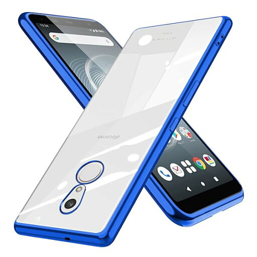 arrows Be4 Plus F-41B ケース クリア スマホケース F41B ソフト tpu 透明 背面クリア 青 メッキ加工 軽量 耐衝撃 シリコン レンズ保護 ストラップホール付き 富士通 カバー ブルー arrows Be4 Plus F-41B ケース クリア スマホケース F41B ソフト tpu 透明 背面クリア 青 メッキ加工 軽量 耐衝撃 シリコン レンズ保護 ストラップホール付き 富士通 カバー ブルー