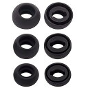 イヤーピース イヤーチップ イヤホンカバー Galaxy Buds Pro用 交換用シリコン製イヤーピース SM-R190NZKAXJP用 S/M/L 3ペアセ...