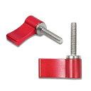 ハンドルネジ M4ネジ ねじ長20mm 7型 2本入り ラチェット式 ロックノブ カメラ用 ブラケット用 調節可能 撮影補助ツール