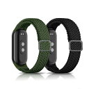 バンド 用の Xiaomi Smart Band 10 / 9 / 8 用の Xiaomi Mi Band 10 / 9 / 8 対応 ナイロン【2枚セット】 ...
