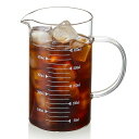 ポカロティー 計量カップ 耐熱ガラス 500ml 直火対応 耐熱 耐冷 耐熱温度差170℃ 電子レンジ対応 食洗機対応 取って付き 目盛り付き おしゃれ 口付 水 お米 調理 お茶 ミルク コーヒー キッチングッズ