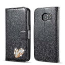 Samsung Galaxy A8 2018 ケース 手帳型 PUレザーマグネット カード収納 スタンド機能 全面保護 耐衝撃 かわいい おしゃれストラップ付き...