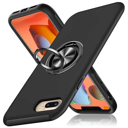iPhone 7 Plus用 ケース iPhone 8 Plus用 ケース リング付き 耐衝撃 保護カバー 衝撃吸収 tpu 薄型 擦り傷防止 薄型 シリコン スタンド機能 車載ホルダー対応 二重構造 PC バンパー iPhone 7Plus/8Pl iPhone 7 Plus用 ケース iPhone 8 Plus用 ケース リング付き 耐衝撃 保護カバー 衝撃吸収 tpu 薄型 擦り傷防止 薄型 シリコン スタンド機能 車載ホルダー対応 二重構造 PC バンパー iPhone 7Plus/8Pl