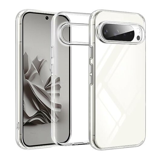 for Google Pixel 9 / Pixel 9 Pro ケース TPU 耐衝撃 クリアケース 米軍MIL規格 指紋防止 黄変防止 ストラップホール付き スマホケース ピクセル9 カバー(Pixel 9 / Pixel 9 Pro 対応) for Google Pixel 9 / Pixel 9 Pro ケース TPU 耐衝撃 クリアケース 米軍MIL規格 指紋防止 黄変防止 ストラップホール付き スマホケース ピクセル9 カバー(Pixel 9 / Pixel 9 Pro 対応)