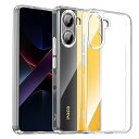 For Xiaomi POCO X7 Pro ケース TPU+PC 黄ばみ無し クリアカバー ストラップホール付 レンズ保護 米軍MIL規格取得 耐衝撃 落下防止 軽量 透明全面保護カバー (Poco X7 Pro 対応) |詳細画像