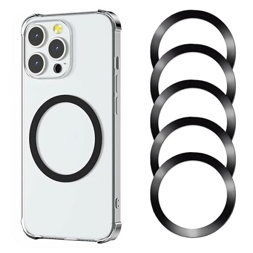Magsafe用リング マグネットリング シール 5枚 薄型 磁気増強 マグネット リング 磁気 ワイヤレス充電対応 メタルリング 充電対応 強力 ケース ユニバーサルリング iPhone Samsung Galaxy対応 スマホリング ブラック Magsafe用リング マグネットリング シール 5枚 薄型 磁気増強 マグネット リング 磁気 ワイヤレス充電対応 メタルリング 充電対応 強力 ケース ユニバーサルリング iPhone Samsung Galaxy対応 スマホリング ブラック